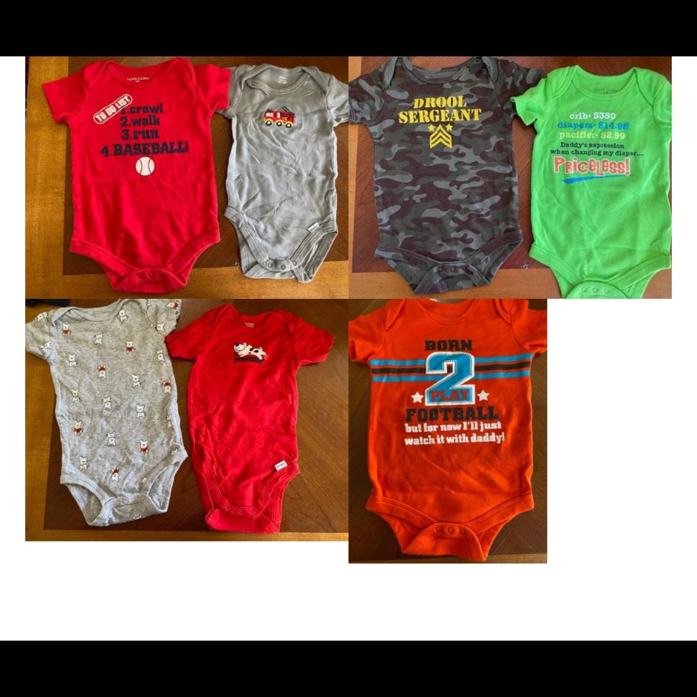 Boys onesies